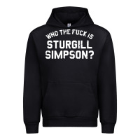 Black who the fuck is sturgill simpson Urban Hoodie - longCreatives
