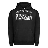 Pigment Black who the fuck is sturgill simpson Urban Hoodie - longCreatives