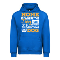 Cobalt dog t  shirt home is where the dog hair stick funny  gift t  shirt Urban Hoodie - longCreatives