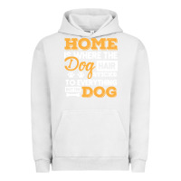Pigment Lunar Rock dog t  shirt home is where the dog hair stick funny  gift t  shirt Urban Hoodie - longCreatives
