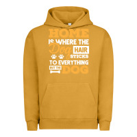 Pigment Peanut Butter dog t  shirt home is where the dog hair stick funny  gift t  shirt Urban Hoodie - longCreatives