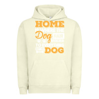 Pigment Pistachio dog t  shirt home is where the dog hair stick funny  gift t  shirt Urban Hoodie - longCreatives