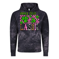 Cloud Black St. Patrick's Day Sassy little lassie Vintage Hoodie - OliviaCreatesArt