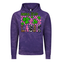 Cloud Purple St. Patrick's Day Sassy little lassie Vintage Hoodie - OliviaCreatesArt