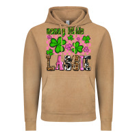 Vintage Camel St. Patrick's Day Sassy little lassie Vintage Hoodie - OliviaCreatesArt
