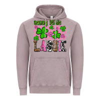 Vintage Zinc St. Patrick's Day Sassy little lassie Vintage Hoodie - OliviaCreatesArt