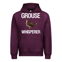 Mauve Wine Ruffed Grouse Hunting Bird Spruce Grouse Urban Hoodie - longCreatives