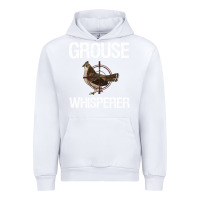 White Ruffed Grouse Hunting Bird Spruce Grouse Urban Hoodie - longCreatives