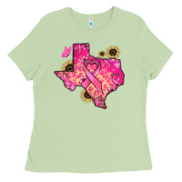 Matcha Texas map Cancer Ladies Tee - HowdyJamesFarm