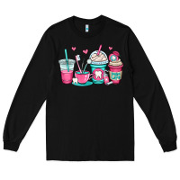 Black dentist coffee cups Long Sleeve Tee - OliviaCreatesArt