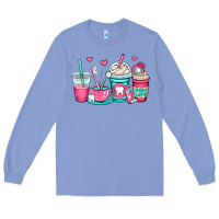 Colony Blue dentist coffee cups Long Sleeve Tee - OliviaCreatesArt