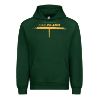 Forest Green The Curse of Oak Island Comfortable Short Sleeve Urban Hoodie - longCreatives