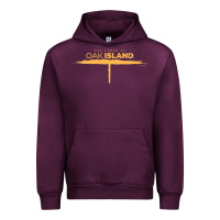 Mauve Wine The Curse of Oak Island Comfortable Short Sleeve Urban Hoodie - longCreatives