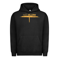 Pigment Black The Curse of Oak Island Comfortable Short Sleeve Urban Hoodie - longCreatives