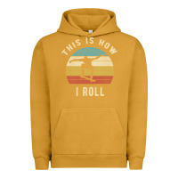 Pigment Peanut Butter Skater - This Is How I Roll Retro Skateboard Gift Urban Hoodie - longCreatives