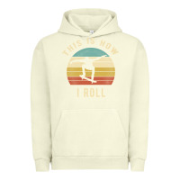Pigment Pistachio Skater - This Is How I Roll Retro Skateboard Gift Urban Hoodie - longCreatives