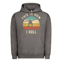 Pigment Tornado Skater - This Is How I Roll Retro Skateboard Gift Urban Hoodie - longCreatives