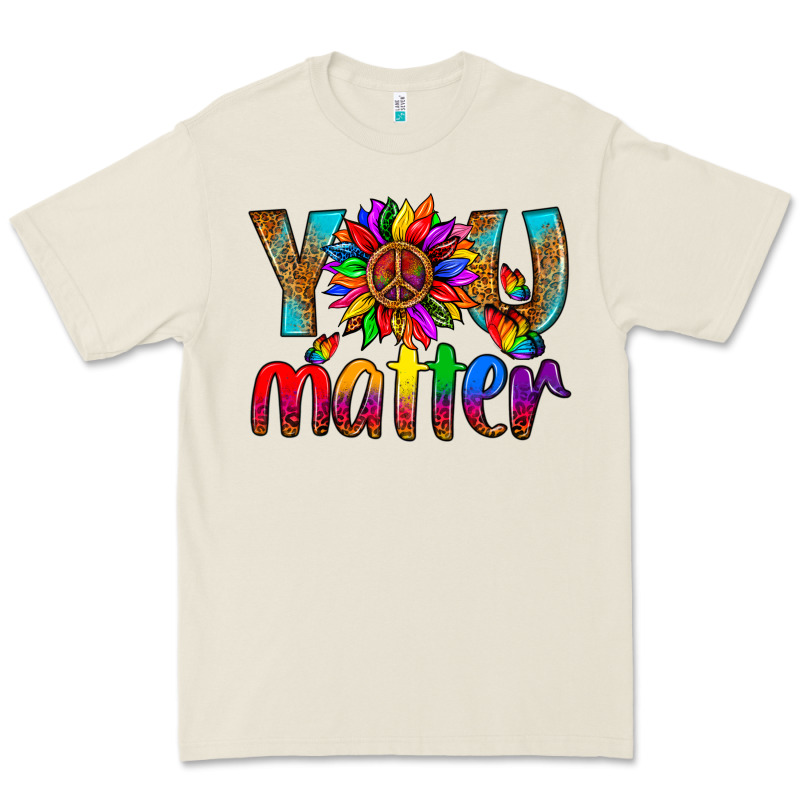 Lgbtq+ You Matter With Leopard Premium Tee by NancyCooperArtShop | Teevron