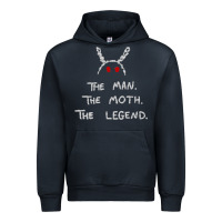 Navy The Man The Moth The Legend Mothman Urban Hoodie - longCreatives