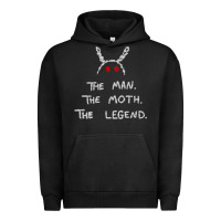 Pigment Black The Man The Moth The Legend Mothman Urban Hoodie - longCreatives
