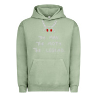 Pigment Oil Green The Man The Moth The Legend Mothman Urban Hoodie - longCreatives