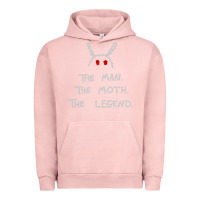 Pigment Salmon The Man The Moth The Legend Mothman Urban Hoodie - longCreatives