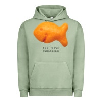 Pigment Oil Green Scientific Goldfish Urban Hoodie - longCreatives