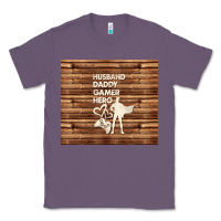 Lavender husband daddy gamer hero Classic Tee - TumblerDesignByShophia