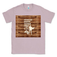 Lilac husband daddy gamer hero Classic Tee - TumblerDesignByShophia
