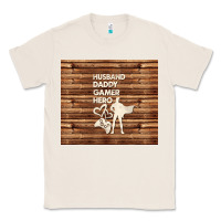 Natural husband daddy gamer hero Classic Tee - TumblerDesignByShophia