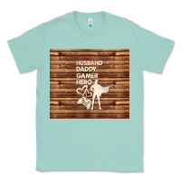 Seafoam husband daddy gamer hero Classic Tee - TumblerDesignByShophia