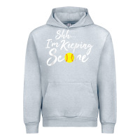 Heather Grey Scorekeeper Softball Team Scorebook Keeper Raglan Baseball Urban Hoodie - longCreatives