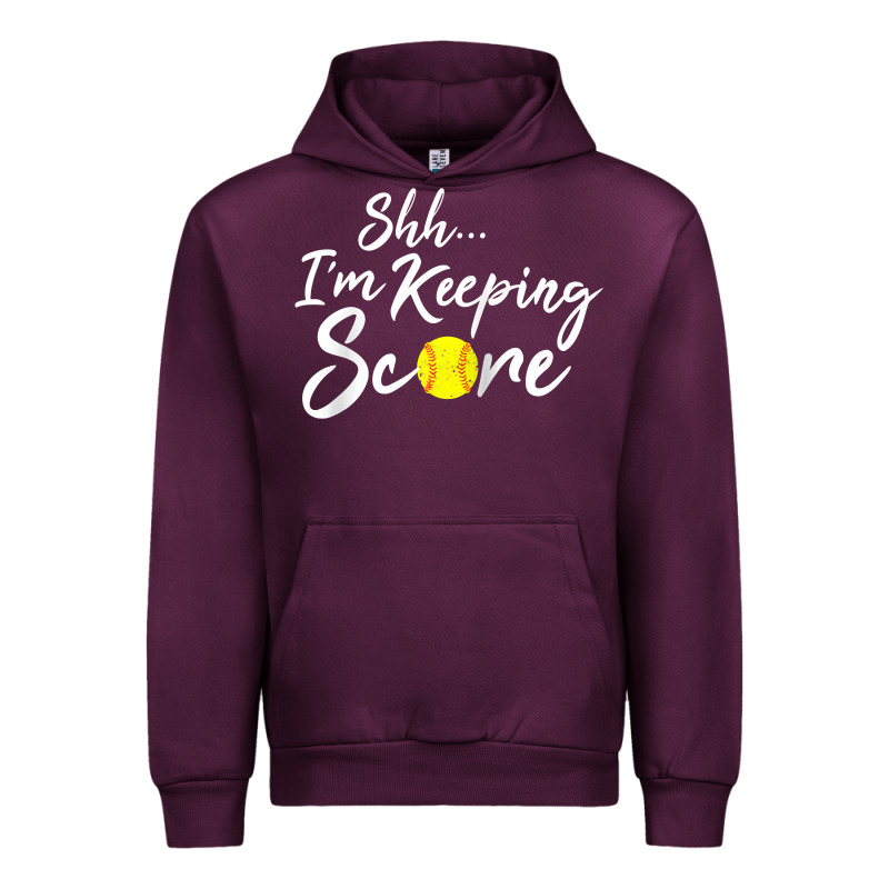 Scorekeeper Softball Team Scorebook Keeper Raglan Baseball Urban Hoodie by longCreatives | Teevron