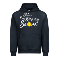 Navy Scorekeeper Softball Team Scorebook Keeper Raglan Baseball Urban Hoodie - longCreatives