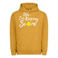 Pigment Peanut Butter Scorekeeper Softball Team Scorebook Keeper Raglan Baseball Urban Hoodie - longCreatives