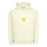 Pigment Pistachio Scorekeeper Softball Team Scorebook Keeper Raglan Baseball Urban Hoodie - longCreatives