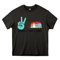 Asphalt Peace Love Camp Heavy Core Tee - Bettercallsaul