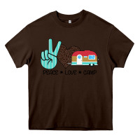Peace Love Camp Heavy Core Tee | Teevron