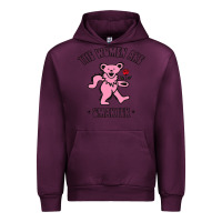 Mauve Wine The Women Are Dancing Bear Smarter Urban Hoodie - longCreatives