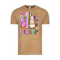 Vintage Camel My first Easter Girl Easter Day Vintage Tee - HowdyJamesFarm