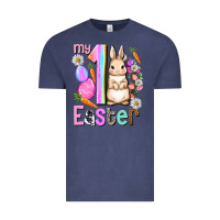 Vintage Denim My first Easter Girl Easter Day Vintage Tee - HowdyJamesFarm