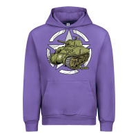 Tulip Sherman M4A1 WWII Army Tank History Vintage Urban Hoodie - longCreatives