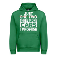 Emerald Just One More Car I Promise Mechanic Gift Car Lover Garage Urban Hoodie - longCreatives