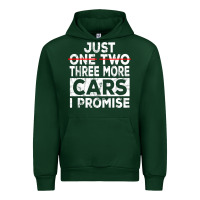 Forest Green Just One More Car I Promise Mechanic Gift Car Lover Garage Urban Hoodie - longCreatives