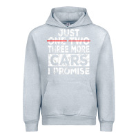 Heather Grey Just One More Car I Promise Mechanic Gift Car Lover Garage Urban Hoodie - longCreatives