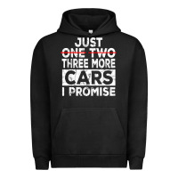 Pigment Black Just One More Car I Promise Mechanic Gift Car Lover Garage Urban Hoodie - longCreatives