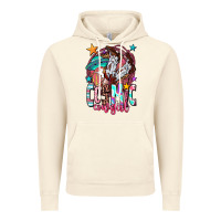 Vintage Artic cosmic cowgirl Vintage Hoodie - OliviaCreatesArt