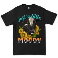 Black Just a Little Moody Premium Tee - texasbilliewilder