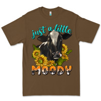 Cacao Just a Little Moody Premium Tee - texasbilliewilder