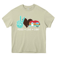 Mossy Peace Love Camp Heavy Core Tee - Bettercallsaul